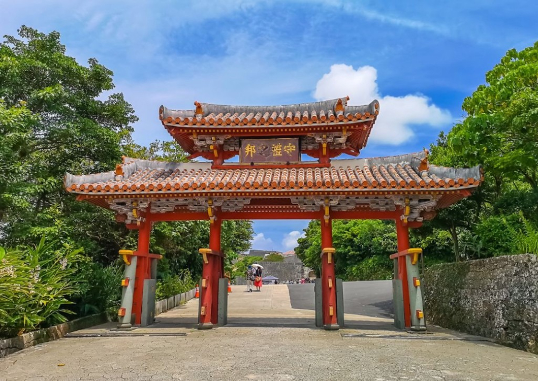 Shurijo gate, Okinawa